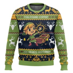 Legend of Zelda Christmas Sweater Couple 2026 New Fashion Cartoon Anime Men's Hoodie Women's Hoodie Sportswear