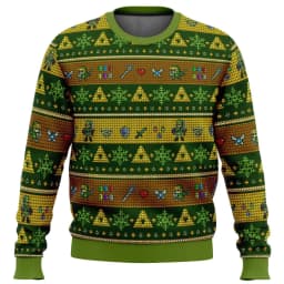Legend of Zelda Christmas Sweater Couple 2026 New Fashion Cartoon Anime Men's Hoodie Women's Hoodie Sportswear