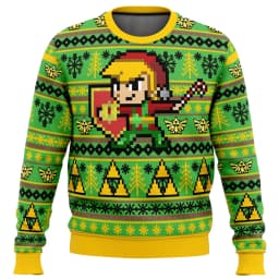 Legend of Zelda Christmas Sweater Couple 2026 New Fashion Cartoon Anime Men's Hoodie Women's Hoodie Sportswear