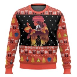 Legend of Zelda Christmas Sweater Couple 2026 New Fashion Cartoon Anime Men's Hoodie Women's Hoodie Sportswear