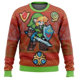 Legend of Zelda Christmas Sweater Couple 2026 New Fashion Cartoon Anime Men's Hoodie Women's Hoodie Sportswear