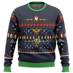 Legend of Zelda Christmas Sweater Couple 2026 New Fashion Cartoon Anime Men's Hoodie Women's Hoodie Sportswear