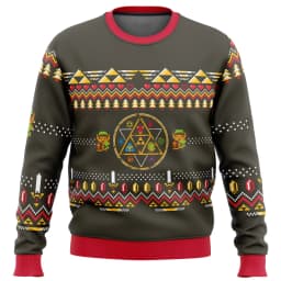Legend of Zelda Christmas Sweater Couple 2026 New Fashion Cartoon Anime Men's Hoodie Women's Hoodie Sportswear