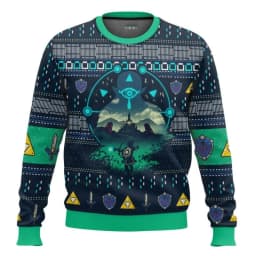 Legend of Zelda Christmas Sweater Couple 2026 New Fashion Cartoon Anime Men's Hoodie Women's Hoodie Sportswear