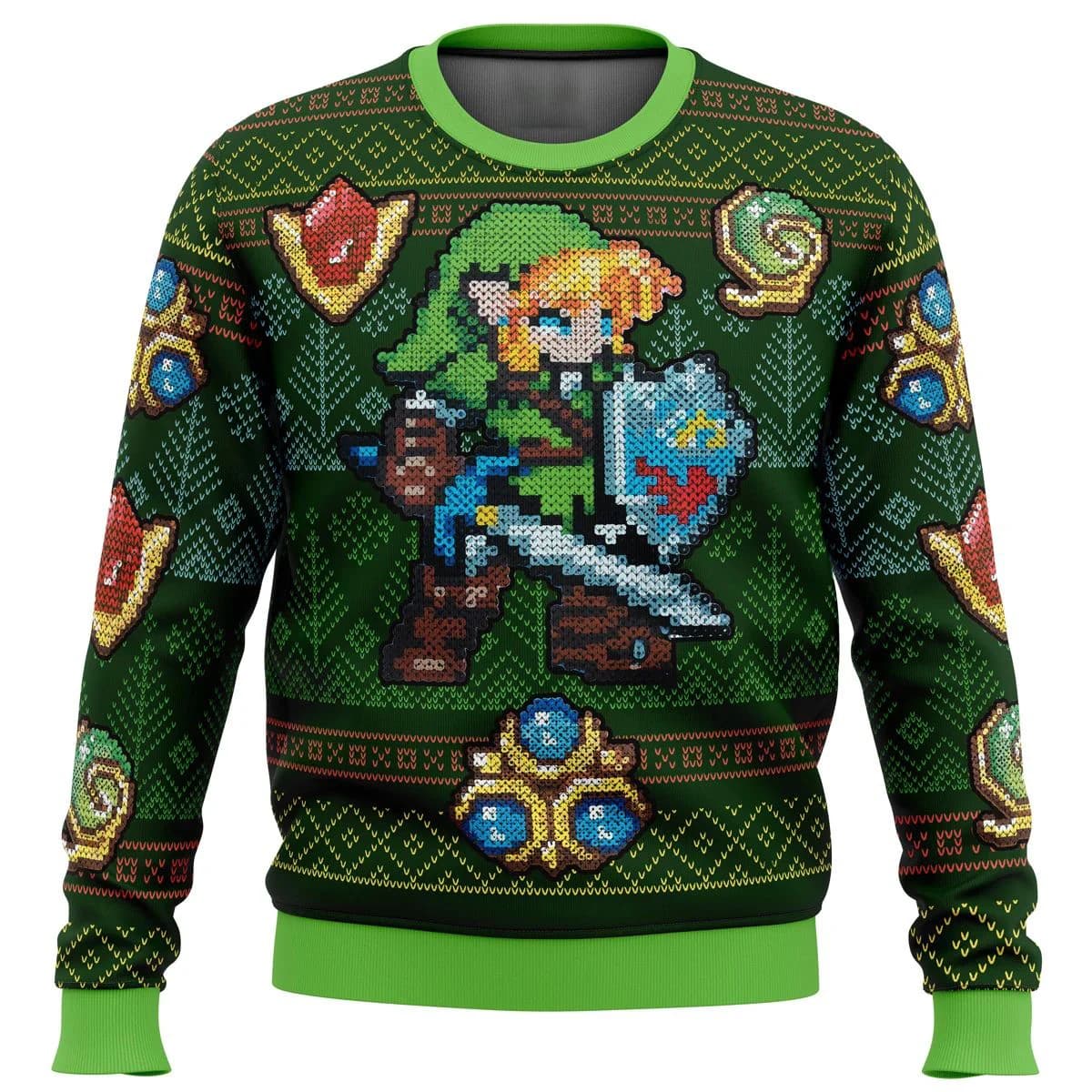 Legend of Zelda Christmas Sweater Couple 2026 New Fashion Cartoon Anime Men's Hoodie Women's Hoodie Sportswear