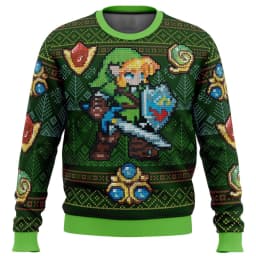 Legend of Zelda Christmas Sweater Couple 2026 New Fashion Cartoon Anime Men's Hoodie Women's Hoodie Sportswear