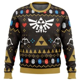 Legend of Zelda Christmas Sweater Couple 2026 New Fashion Cartoon Anime Men's Hoodie Women's Hoodie Sportswear
