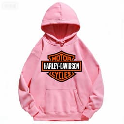 2026 Harley Davidson Autumn Man Printing Hoodie Fashion Motorcycle Hooded Sweatshirt Pullover Lady Outdoor Sports Coat