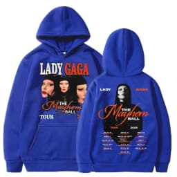 Lady Gaga Mayhem Tour 2025 Hoodies Men Women Trendy Vintage Y2k Popular Sweatshirt Fleece Oversized Casual Pullovers Streetwear