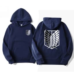 Attack on Titan Men's Hoodie Anime Hoodie Men's and Women's Street Clothing Harajuku Crescent Extreme Man Hoodie Sweatshirt