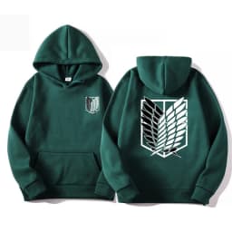 Attack on Titan Men's Hoodie Anime Hoodie Men's and Women's Street Clothing Harajuku Crescent Extreme Man Hoodie Sweatshirt
