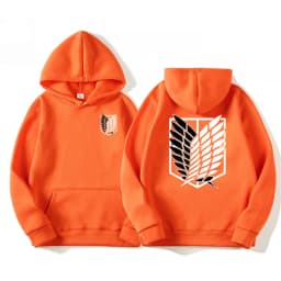 Attack on Titan Men's Hoodie Anime Hoodie Men's and Women's Street Clothing Harajuku Crescent Extreme Man Hoodie Sweatshirt