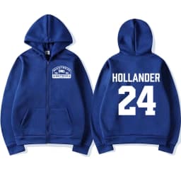 Heated Rivalry Shane Hollander 24 Montreal Metros Zipper Hoodies Men's Women Clothing Zip Up Sweatshirts Long Sleeve Jackets