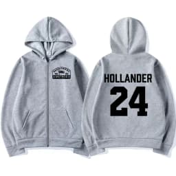 Heated Rivalry Shane Hollander 24 Montreal Metros Zipper Hoodies Men's Women Clothing Zip Up Sweatshirts Long Sleeve Jackets