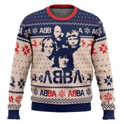 Snowing Me Snowing You ABBA 2026 New Merry Christmas for Men and Women Ugly Christmas Gifts Couple Hoodie