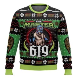 The Master of the 619 Rey Mysterio famous wrestling competition sports fans Christmas gift Christmas maniac new sports shirt