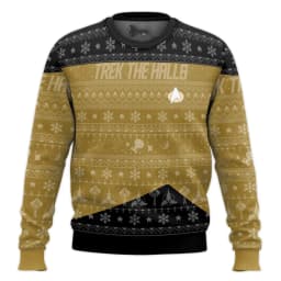 Captain Picard Star Trek Christmas Sweater Couple 2026 New Fashion Men's Hoodie Cartoon Anime Women's Hoodie Sportswear