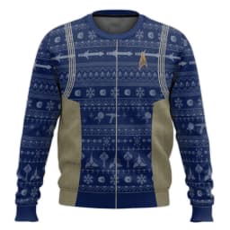 Captain Picard Star Trek Christmas Sweater Couple 2026 New Fashion Men's Hoodie Cartoon Anime Women's Hoodie Sportswear