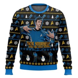 Captain Picard Star Trek Christmas Sweater Couple 2026 New Fashion Men's Hoodie Cartoon Anime Women's Hoodie Sportswear