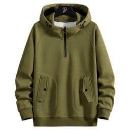 Men Sweatshirts Cotton Hooded Oversized 6XL 7XL 8XL Plus Size Zipper Full Length Hoodies Pullovers Autumn Streetwear Sportswear