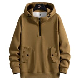 Men Sweatshirts Cotton Hooded Oversized 6XL 7XL 8XL Plus Size Zipper Full Length Hoodies Pullovers Autumn Streetwear Sportswear