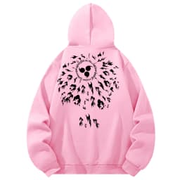 Graphic Print Casual Hoodies for Men Cozy Warm Fleece Lined Hooded Sweatshirt with Kanga Pocket Long Sleeve Pullover Tops Outfit