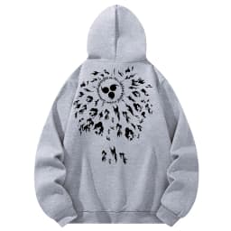Graphic Print Casual Hoodies for Men Cozy Warm Fleece Lined Hooded Sweatshirt with Kanga Pocket Long Sleeve Pullover Tops Outfit