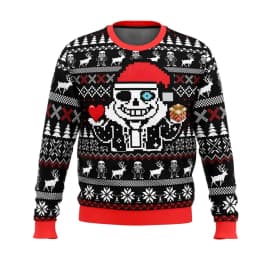 Undertale Sans Ugly Christmas Sweater Cartoon Anime Women Men Pullover Tops 2025 Fashion Couple Hoodie Sweatshirt