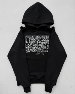 Men Punk Graphic Print Hoodie Streetwear Y2k Long Sleeve Pullover Sweatshirt Gothic Street Style Everyday Casual Fashion Top