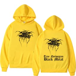 Vintage Darkthrone True Norwegian Black Metal Hoodie Male Mayhem Pullover Men Women Classic Death Black Metal Rock Sweatshirt