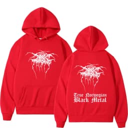 Vintage Darkthrone True Norwegian Black Metal Hoodie Male Mayhem Pullover Men Women Classic Death Black Metal Rock Sweatshirt