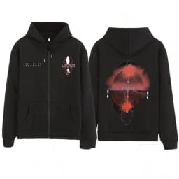 Imagine Dragons Band Loom World Tour 2025 Zipper Hoodies Men Women Clothing Pullovers Fashion Hip Hop Zip Up Sweatshirt Jackets