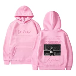 Ed Sheeran Play World Tour 2026 Merch Hoodie Men Women Fashion Hip Hop Hooded Sweatshirt Men's Cotton Oversized Pullover Hoodies