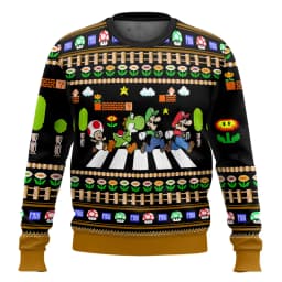 Christmas Odyssey Card Anime Brothers Ugly Christmas Sweater Men's and Women's Pullover 2026 Fashion Couple Hoodie Sportswear