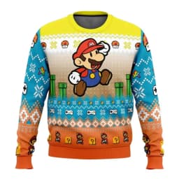 Christmas Odyssey Card Anime Brothers Ugly Christmas Sweater Men's and Women's Pullover 2026 Fashion Couple Hoodie Sportswear