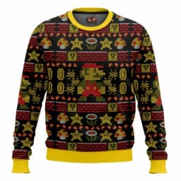 Christmas Odyssey Card Anime Brothers Ugly Christmas Sweater Men's and Women's Pullover 2026 Fashion Couple Hoodie Sportswear