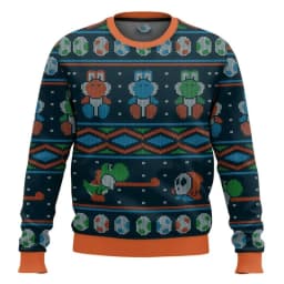Christmas Odyssey Card Anime Brothers Ugly Christmas Sweater Men's and Women's Pullover 2026 Fashion Couple Hoodie Sportswear