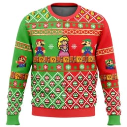 Christmas Odyssey Card Anime Brothers Ugly Christmas Sweater Men's and Women's Pullover 2026 Fashion Couple Hoodie Sportswear