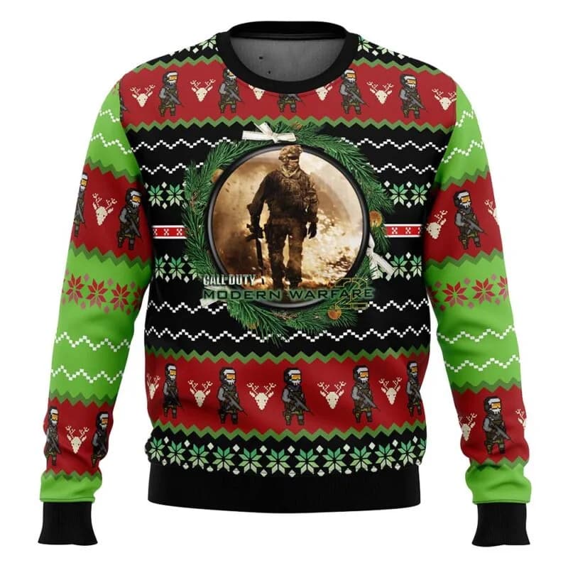 Black Ops 2 Call of Duty Game Christmas Sweater Couple 2026 New Fashion Men's Hoodie Cartoon Anime Women's Hoodie Sportswear