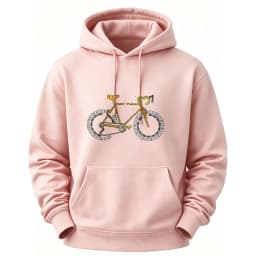 Words Spliced Bicycle Creative Typography Art Hoodie Bike Letter Pullover Hooded Outdoor Cycling Streetwear Casual Hooded Tops