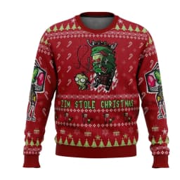 Doom Invader Zim Christmas Sweater Couple 2026 New Fashion Men's Hoodie Cartoon Anime Women's Hoodie Sportswear