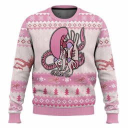Free Hugs Alien Facehugger Ugly Christmas Sweater Cartoon Anime Women Men Pullover Tops 2026Fashion Couple Hoodie Sweatshirt