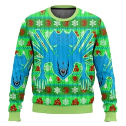 Free Hugs Alien Facehugger Ugly Christmas Sweater Cartoon Anime Women Men Pullover Tops 2026Fashion Couple Hoodie Sweatshirt