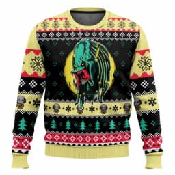 Free Hugs Alien Facehugger Ugly Christmas Sweater Cartoon Anime Women Men Pullover Tops 2026Fashion Couple Hoodie Sweatshirt
