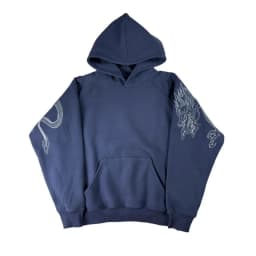 Men Dragon Embroidered Hoodie Sukajan Japanese Style Fleece Lined Pullover Hooded Loose Sweatshirt Casual Streetwear Tops New
