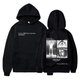 Anime Attack on Titan Hoodies Shingeki No Kyojin Season 4 Final Rumbling Eren Yaeger Oversized Hooded Sweatshirts Streetwear