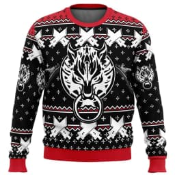 Final Fantasy Anime 2026 New Merry Christmas Ugly Sweater Series Men's and Women's Winter Fashion Casual Sweatshirt