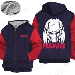 Homme hoodies winter men thick hoody Predator Alien hoodies Classic Retro Movie Film brand Fleece hoody unisex jacket
