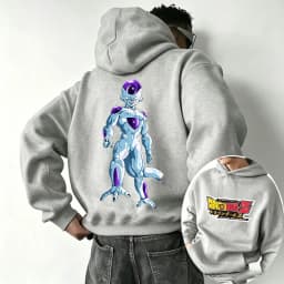 Dragon Ball Freeza Cartoon Anime 2026 New Spring and Autumn Men's and Women's Fashion Hooded Sports Hoodie