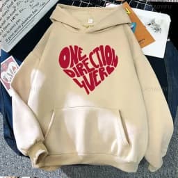 One Directions Band Aesthetic Hoodie for Unisex Drop Shoulder Sweatshirt Fashion Punk Clothing Sudaderas Music Casual Pullovers